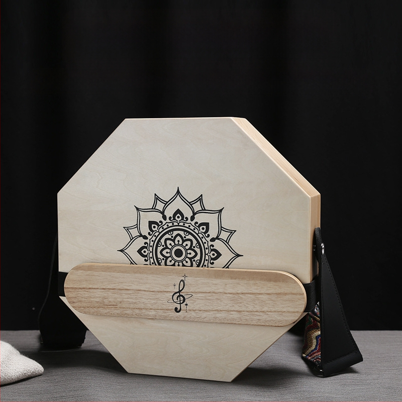 Ταμπούριν Turning Fish, από birch ξύλο, όχι για παιδιά