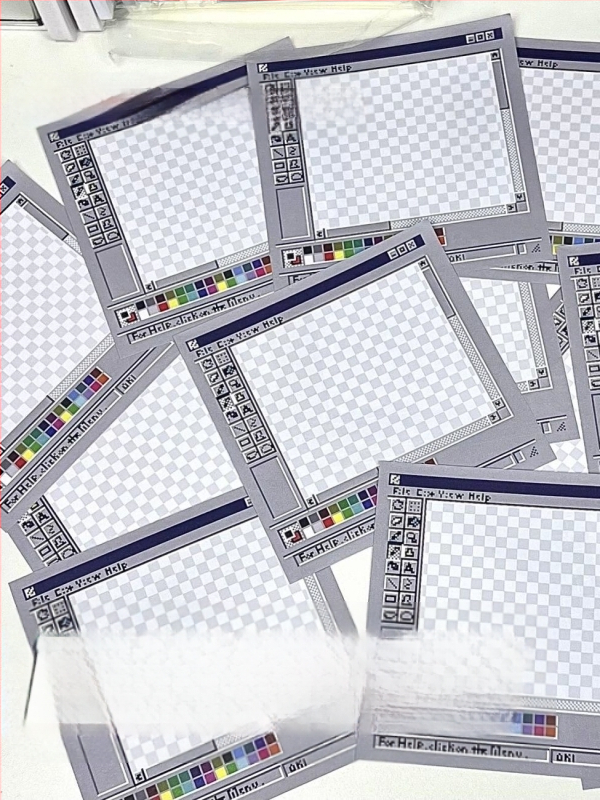 Caiet de notițe cu post-it în stil retro, design panou de calculator, pentru elevi - DIY, notițe reutilizabile, aspect elegant. Specificații: Brand Other; Stil: Paper brick; Autorizare IP: Nu