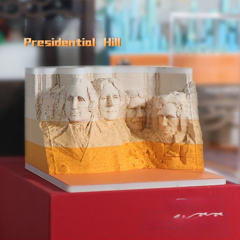 3D model de clădire – note autoadezive, marcă Yi paper, nu se pot lipi, stil: cărămidă din hârtie, IP autorizare: Nu