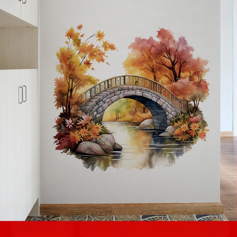 Sienos lipdukas PVC, atsparus vandeniui, 1 vnt, tinkama svetainei, miegamajam, studijai, virtuvei, voniai, įėjimui, balkonui – šiuolaikinis minimalistinis stilius