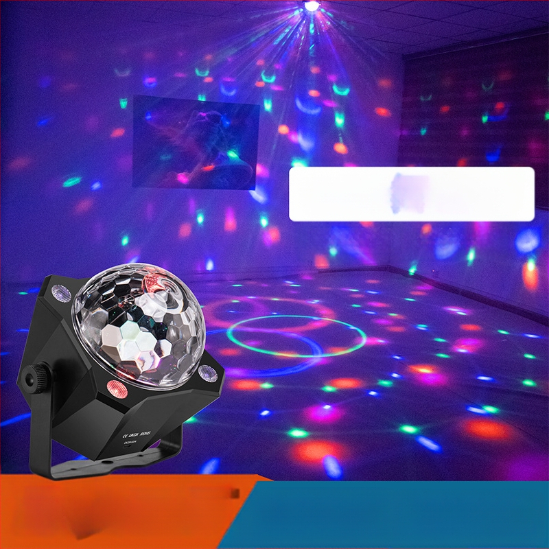 Λάμπα φλας LED με φωνητικό έλεγχο και τηλεχειριστήριο, XF-311, εσωτερική χρήση, εφέ φωτισμού σκηνής (LED, 5V, IP20)