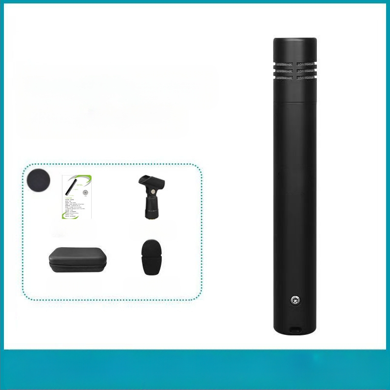 QudosXy MC-2200 πυκνωτικό μικρόφωνο καταγραφής μουσικών οργάνων, καρδιοειδές, 20 Hz–20 kHz, SNR ≥100 dB, τροφοδοσία phantom 48V, ασύρματο