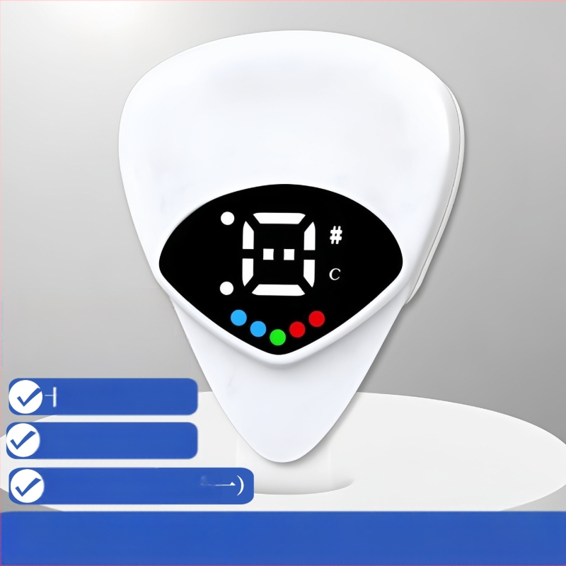 Tuner na gitaru, model LGL-PT-01; konštrukcia ABS+kov; značka JK; kompatibilný so západnými strunnými nástrojmi; balené v papierovej krabici