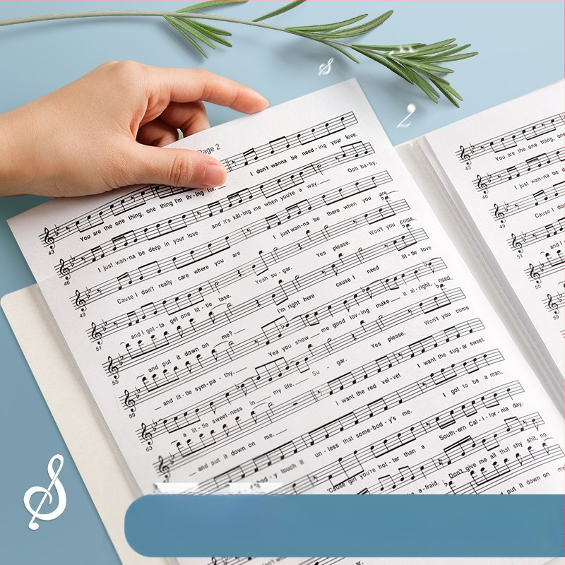 Φάκελος παρτιτούρων Deli με διαφανείς εισαγωγές, μοντέλα 72493/72475/72552/72494/72476/72553/72495, 30/40/60 σελίδες, πάχος 18, υλικό: χαρτί