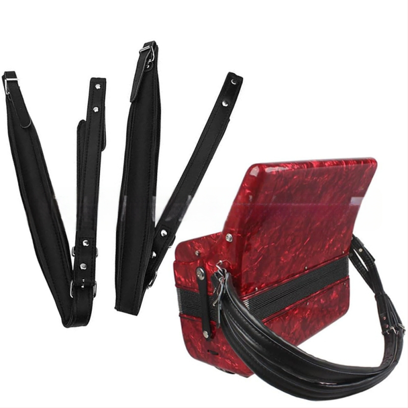 Odinė klavišinio akordeono peties juosta - reguliuojama, atspari vandeniui, modelis HYM983