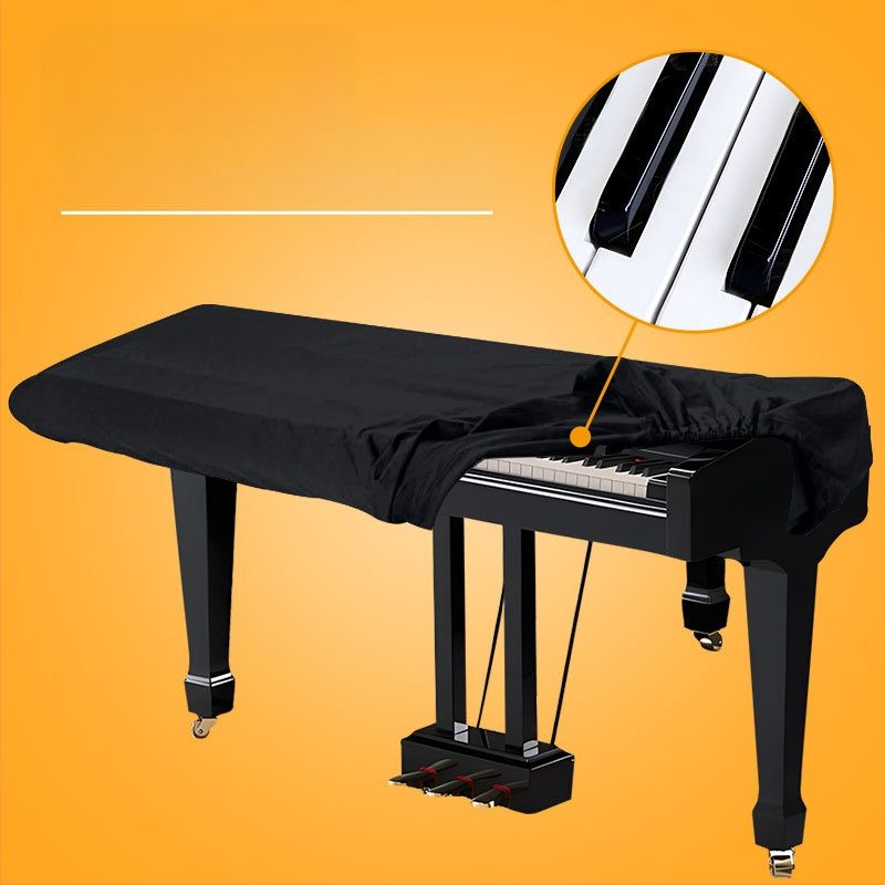 Piano klaviatūros dulkių dangtelis, poliesteris, prekinis ženklas Olica, pritaikoma apdaila, šiuolaikinis minimalistinis stilius