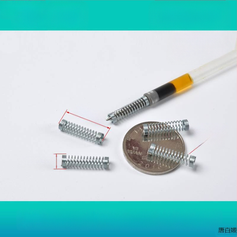 Πυρήνας ελατηρίου ballpoint στυλό, μηχανισμός συμπίεσης, μεταλλικό σύρμα