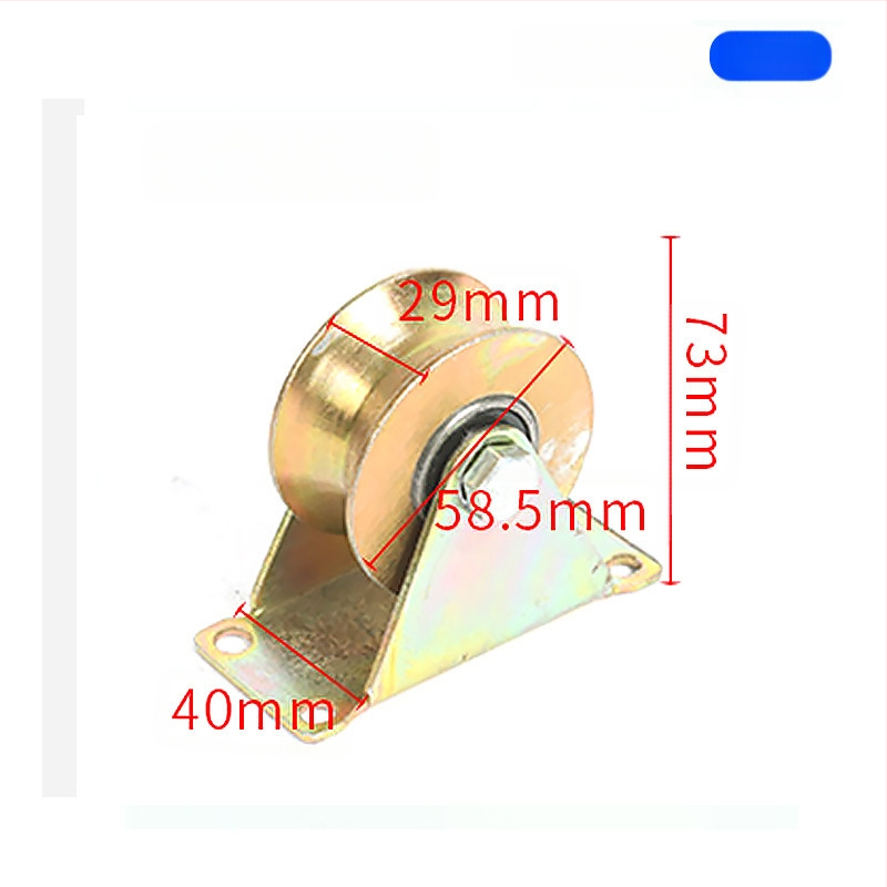 Τροχαλία γραμμής με V-, U- και H-μορφές, κυκλικό σώμα από χάλυβα, παχιά πλάκα χάλυβα, χυτοσίδηρος με πλαίσιο — Ting Yun