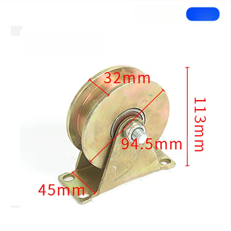 Τροχαλία γραμμής με V-, U- και H-μορφές, κυκλικό σώμα από χάλυβα, παχιά πλάκα χάλυβα, χυτοσίδηρος με πλαίσιο — Ting Yun