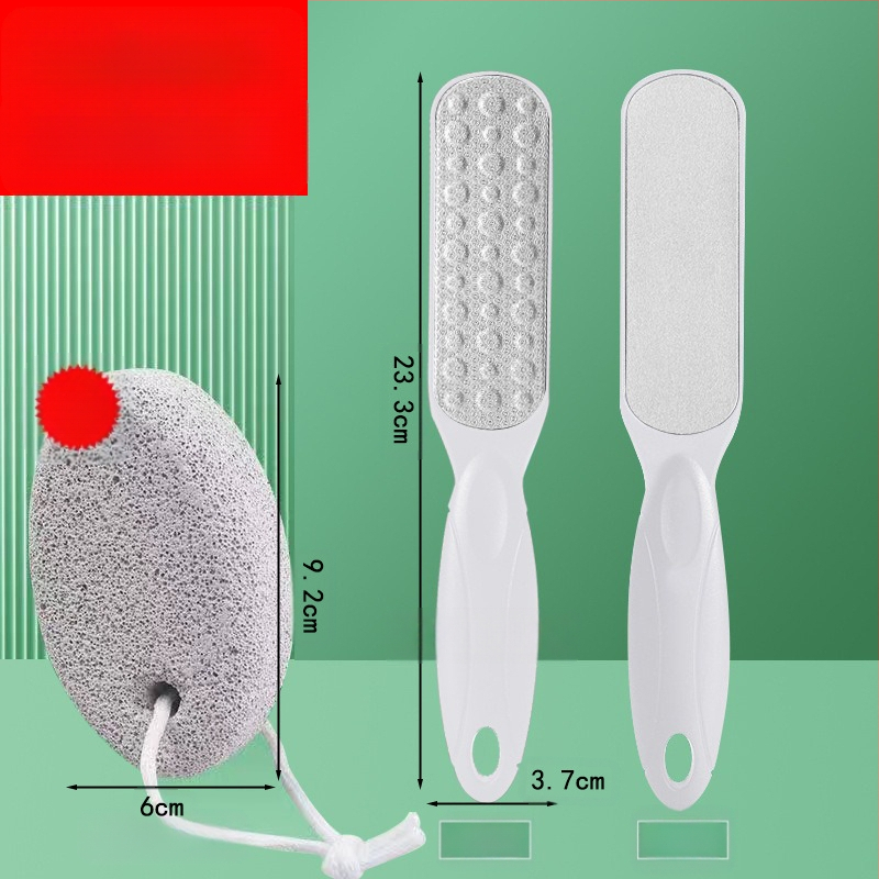 Διπλής όψεως λίμα ποδιών από ανοξείδωτο ατσάλι – εργαλείο περιποίησης ποδιών με οβάλ κεφαλή λείανσης και γυαλόχαρτο, κουτί 200 τεμάχια