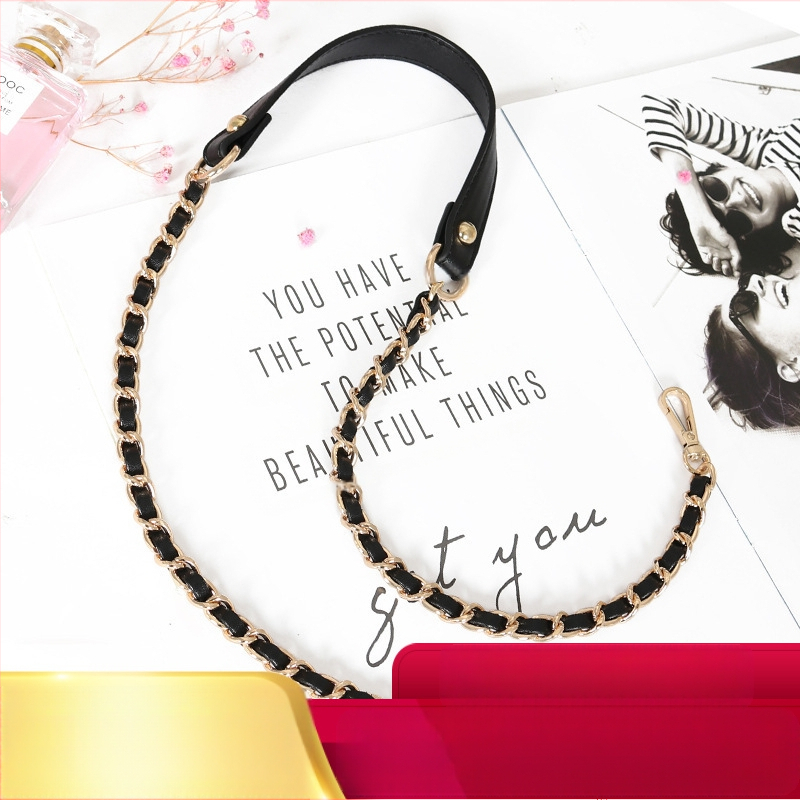 Чанта през рамо с PU кожа и метална верига — за малка чантичка crossbody, Пролет 2024, Функция: Други