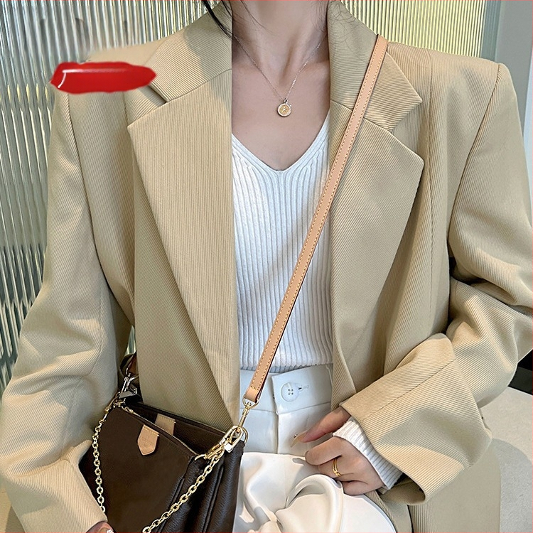 Lobo Shi ремък за рамо за чанта Mahjong – кожа от първи слой телешка, модел LB69813