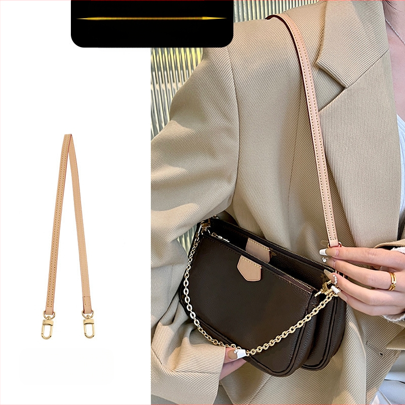 Lobo Shi ремък за рамо за чанта Mahjong – кожа от първи слой телешка, модел LB69813