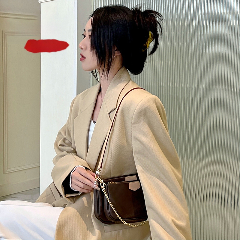 Lobo Shi ремък за рамо за чанта Mahjong – кожа от първи слой телешка, модел LB69813