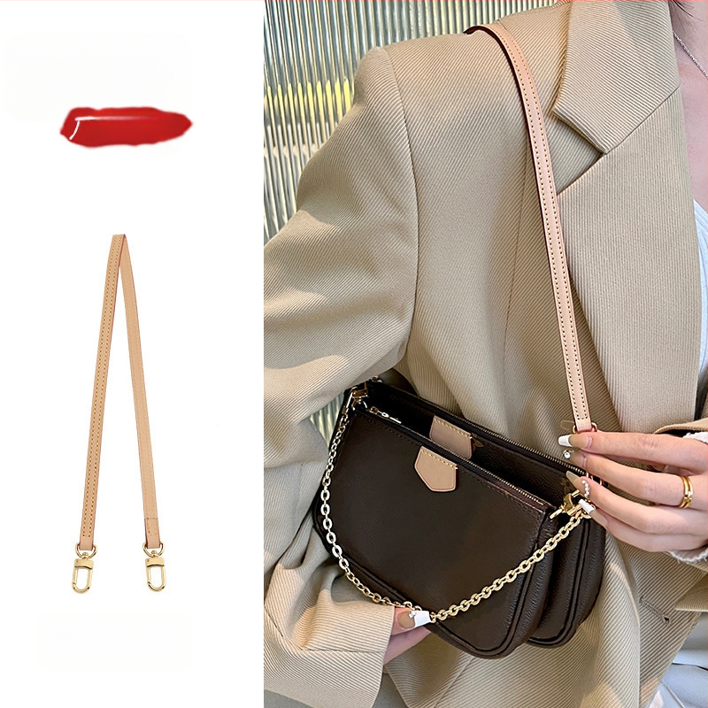 Lobo Shi ремък за рамо за чанта Mahjong – кожа от първи слой телешка, модел LB69813