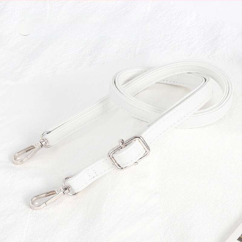 Презрамка за чанти, регулируема, PU кожа, тънък дизайн, за малки чанти, стил градска простота