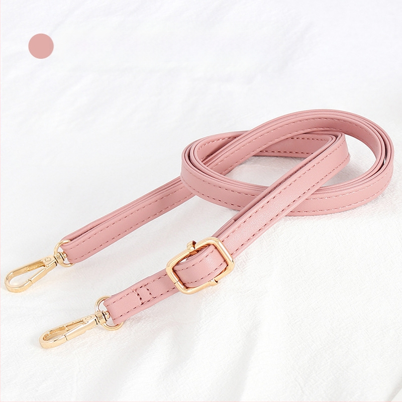 Презрамка за чанти, регулируема, PU кожа, тънък дизайн, за малки чанти, стил градска простота