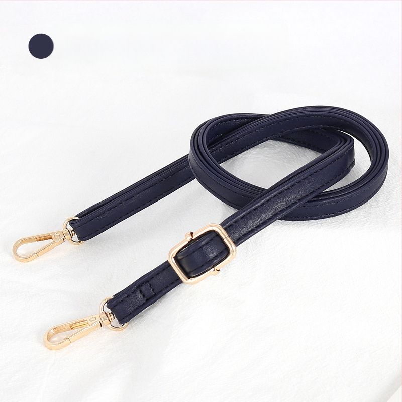 Презрамка за чанти, регулируема, PU кожа, тънък дизайн, за малки чанти, стил градска простота
