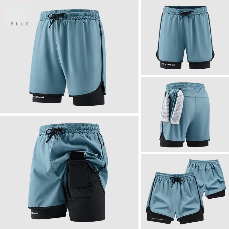 Prozračan lagani unisex šorci, poliester 95% s poliuretanom, srednji pojas, ljeto