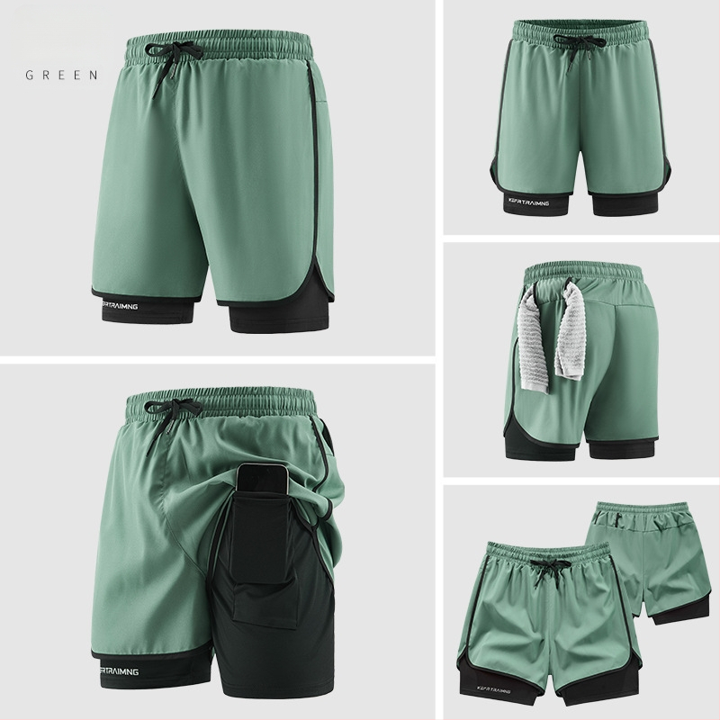 Prozračan lagani unisex šorci, poliester 95% s poliuretanom, srednji pojas, ljeto