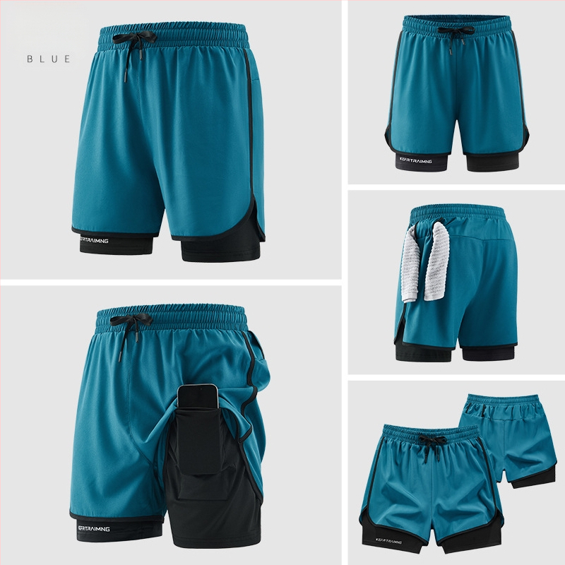 Prozračan lagani unisex šorci, poliester 95% s poliuretanom, srednji pojas, ljeto