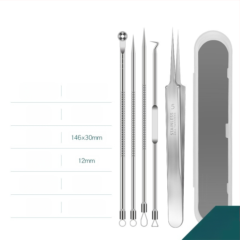 Σετ βελόνες ακμής — ανοξείδωτο ατσάλι με επίστρωση, εργαλεία ομορφιάς, μακρά διάρκεια ζωής, ποικιλία βελονών ακμής