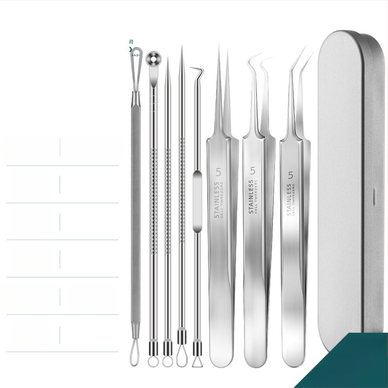 Σετ βελόνες ακμής — ανοξείδωτο ατσάλι με επίστρωση, εργαλεία ομορφιάς, μακρά διάρκεια ζωής, ποικιλία βελονών ακμής