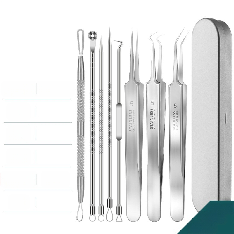 Σετ βελόνες ακμής — ανοξείδωτο ατσάλι με επίστρωση, εργαλεία ομορφιάς, μακρά διάρκεια ζωής, ποικιλία βελονών ακμής