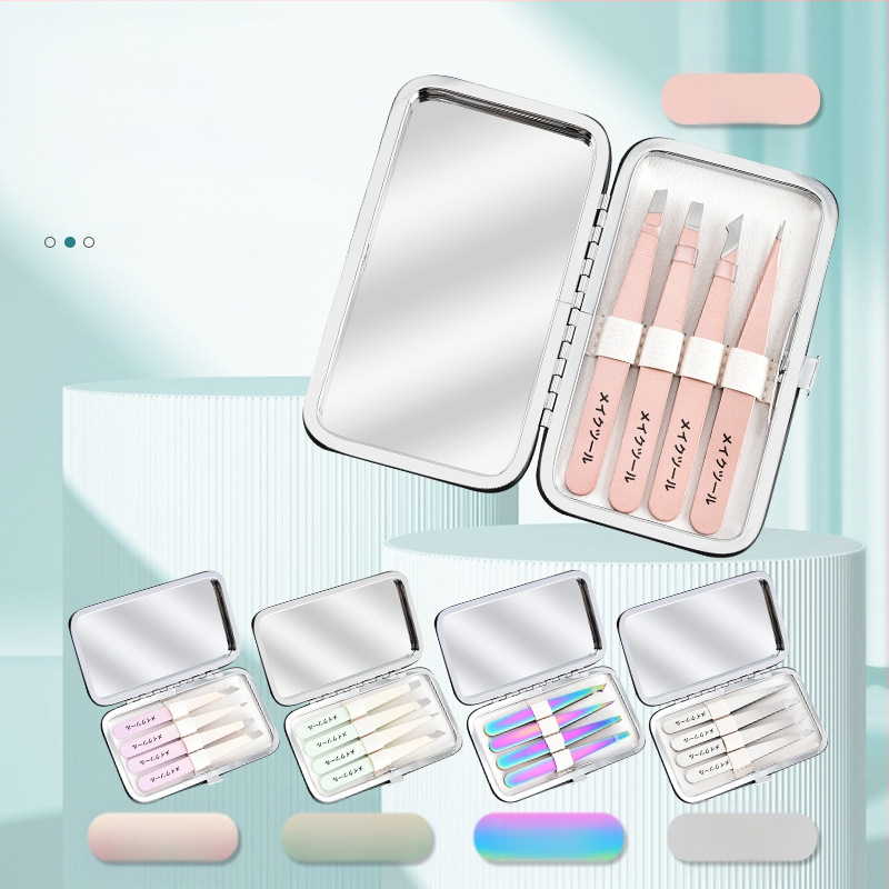 Nerūsējošā tērauda uzacu klips uzacu veidošanai un kopšanai – kosmētikas instruments