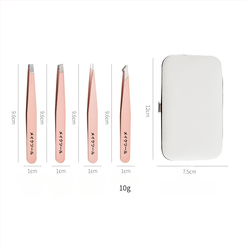 Nerūsējošā tērauda uzacu klips uzacu veidošanai un kopšanai – kosmētikas instruments