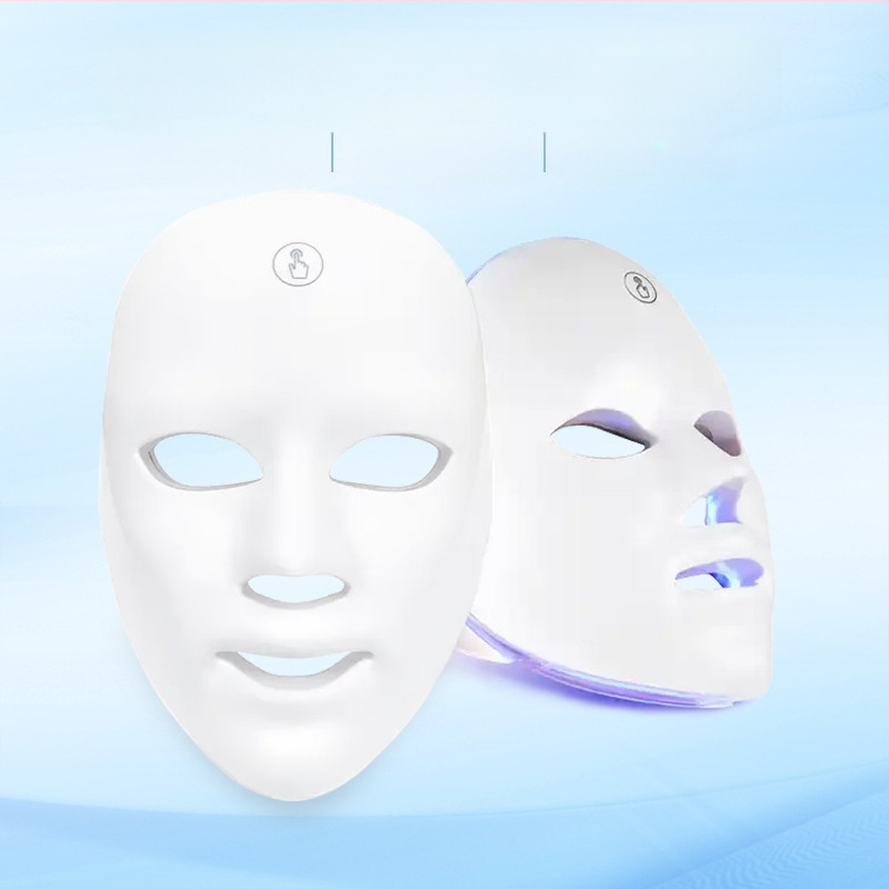 Маска за лице с LED фототерапия за домашна употреба, инфрачервена светлина, 3 нива