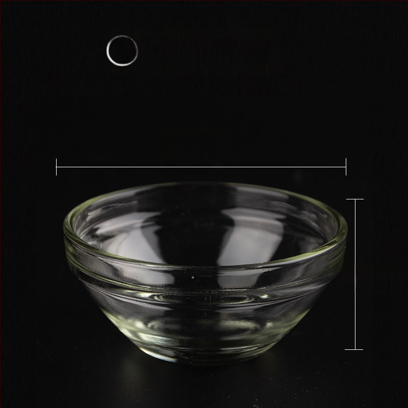 Gőzölt tojásos tál, kerek, hőálló üveg, minimalist stílus, új kínai stílus