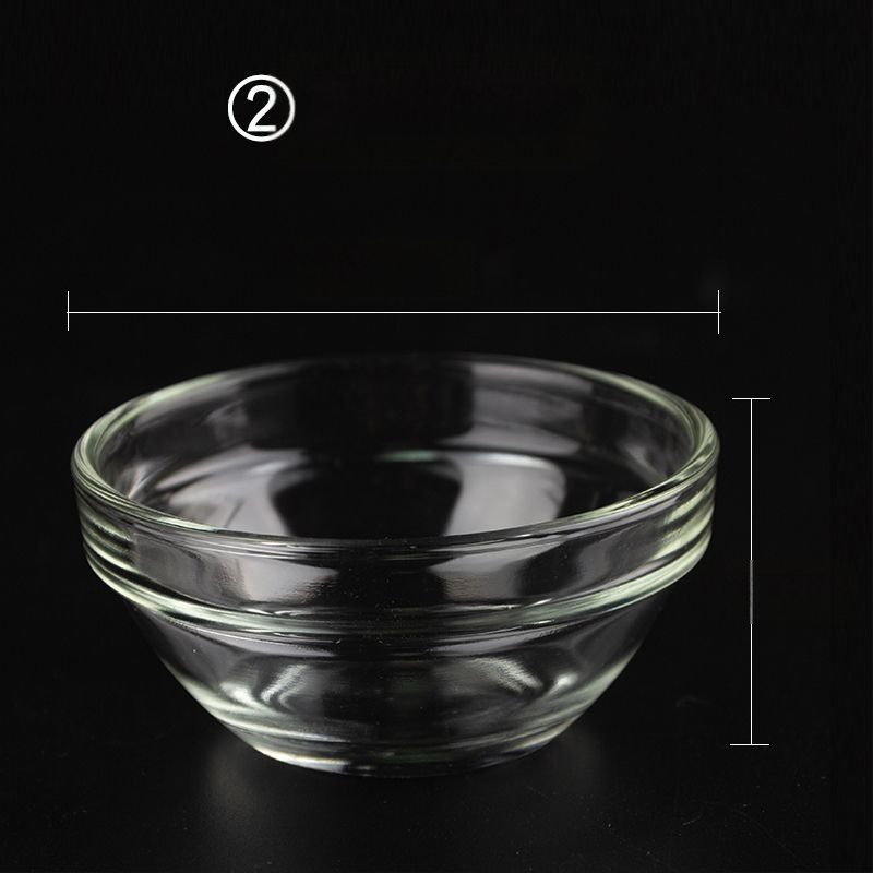 Gőzölt tojásos tál, kerek, hőálló üveg, minimalist stílus, új kínai stílus