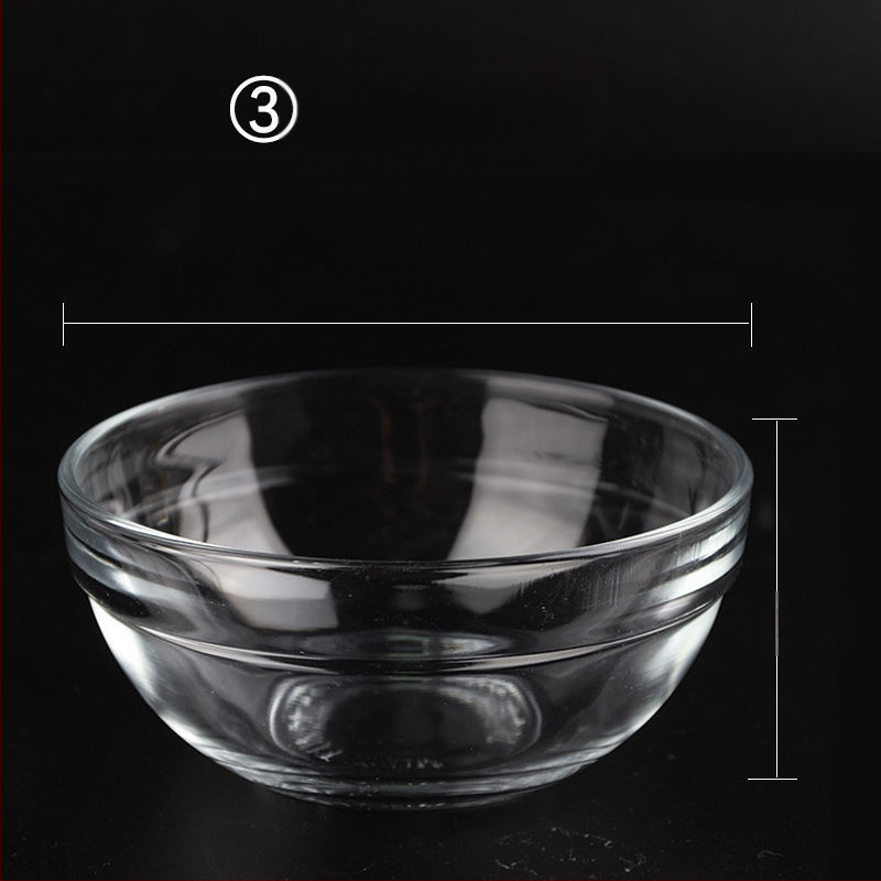 Gőzölt tojásos tál, kerek, hőálló üveg, minimalist stílus, új kínai stílus