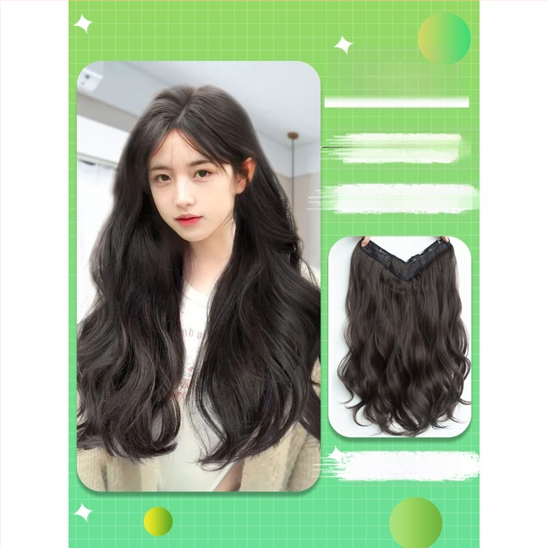 Shuman piesă de perucă cu volum – fir rezistent la temperaturi înalte, mecanism