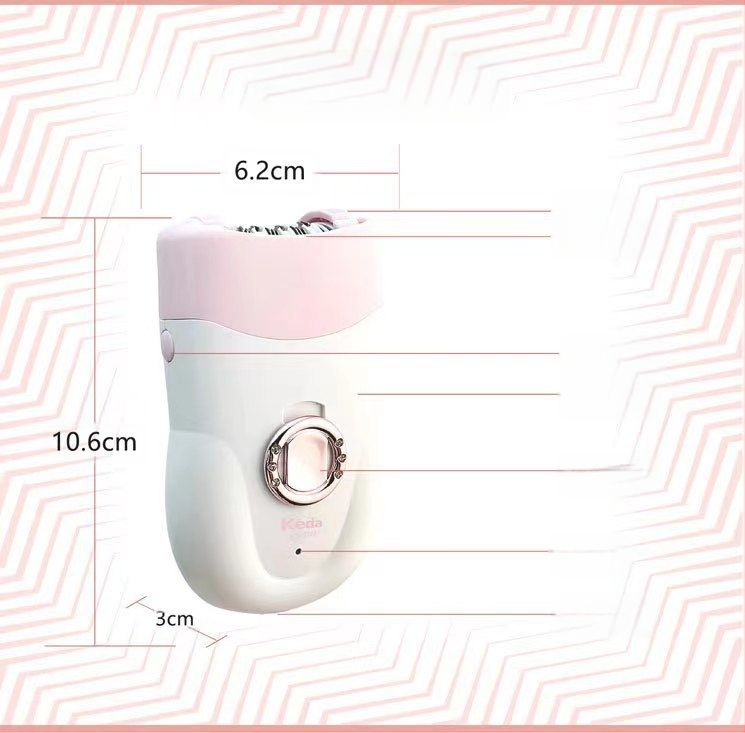 Elektrinis plaukų šalinimo prietaisas moterims, modelis 216, plaukų šalinimas visam kūnui, USB maitinimas, šaltas šviesos efektas, ABS korpusas