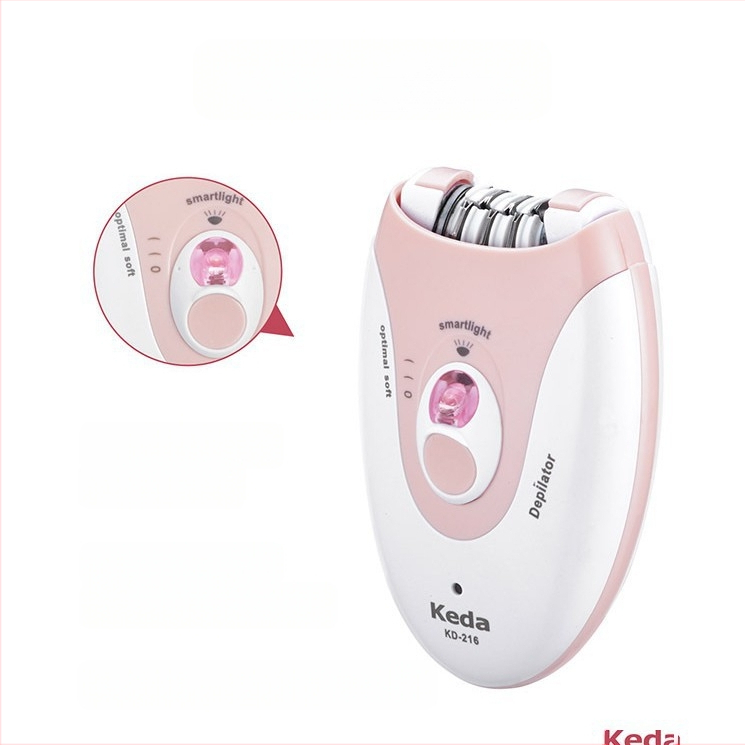 Elektrinis plaukų šalinimo prietaisas moterims, modelis 216, plaukų šalinimas visam kūnui, USB maitinimas, šaltas šviesos efektas, ABS korpusas