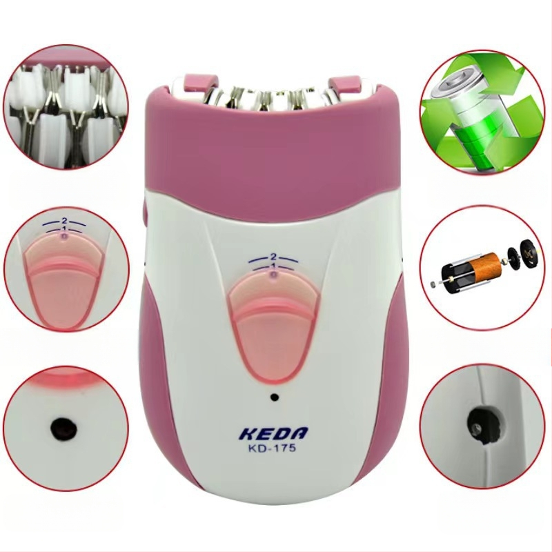 Elektrinis plaukų šalinimo prietaisas moterims, modelis 216, plaukų šalinimas visam kūnui, USB maitinimas, šaltas šviesos efektas, ABS korpusas