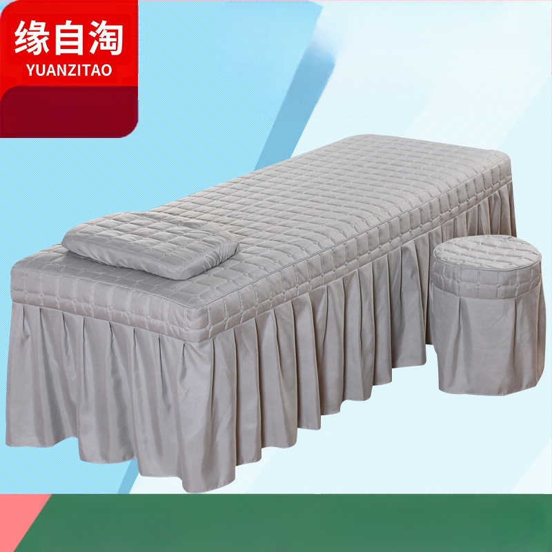 Ágytakaró, poliészter-pamut keverék, quiltelt varrással, reaktív festéssel, testreszabható feldolgozás.