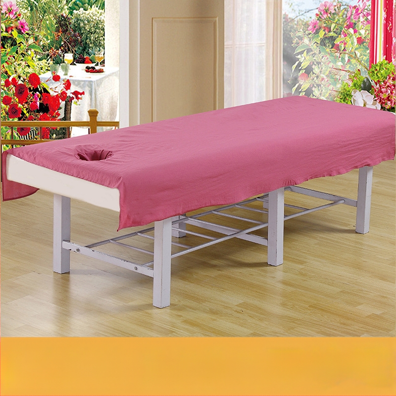 Pokrivalo za ljepotu s perforacijama, vodootporno i otporno na ulje, mješavina poliestera i pamuka, za kozmetičke salone, po narudžbi