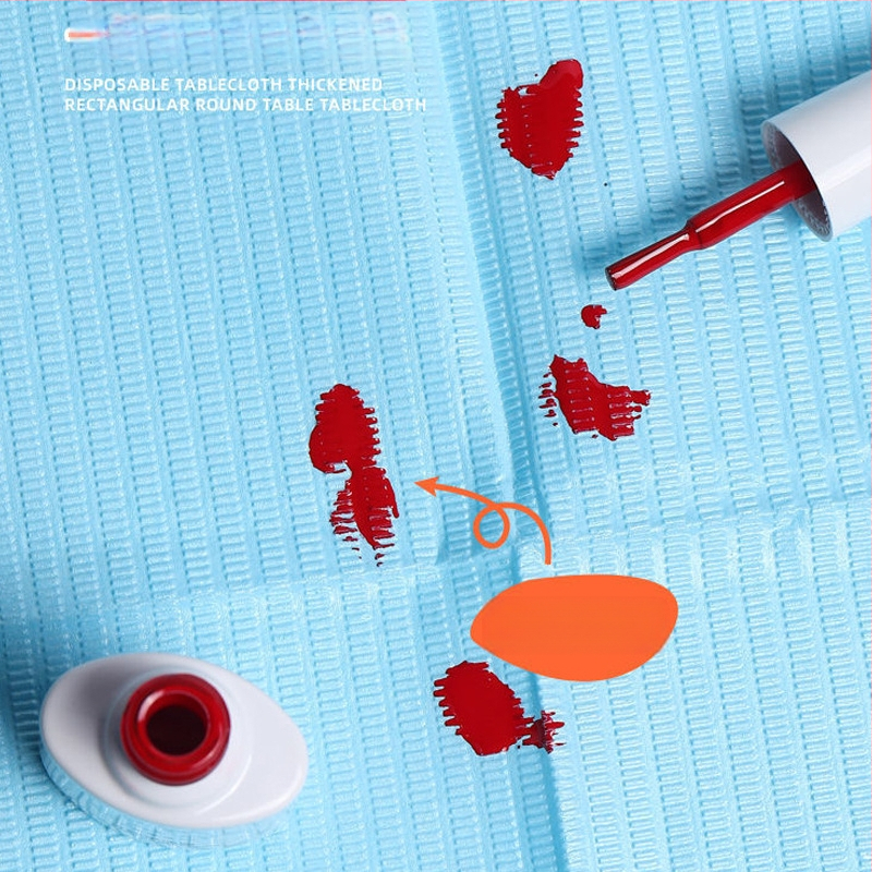 Covoraș de masă pentru manichiură, de unică folosință - Hârtie, 47 g, Dreptunghiular, Model personalizabil, Logo tipărit