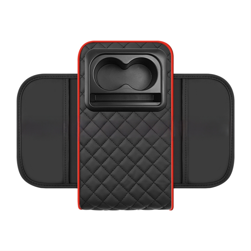 Universal εξάρτημα αυτοκινήτου με κεντρικό αγκώνα, θήκη για ποτήρι και θήκη αποθήκευσης — ABS υλικό; μάρκα Eleven; προσαρμοστικό