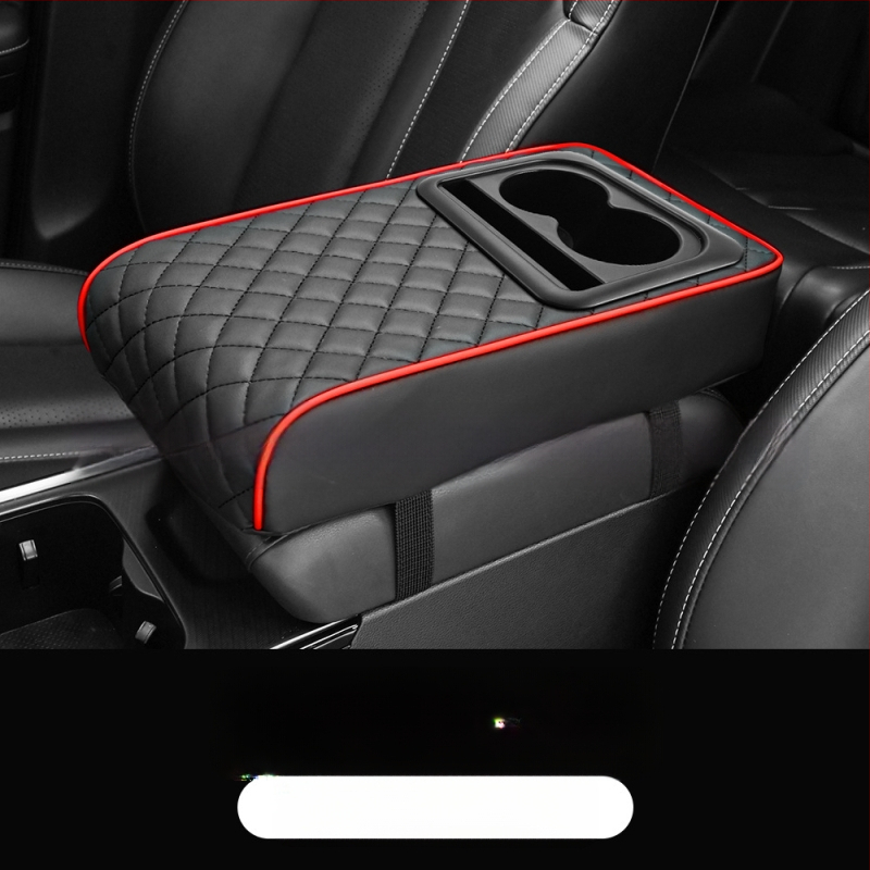 Universal εξάρτημα αυτοκινήτου με κεντρικό αγκώνα, θήκη για ποτήρι και θήκη αποθήκευσης — ABS υλικό; μάρκα Eleven; προσαρμοστικό