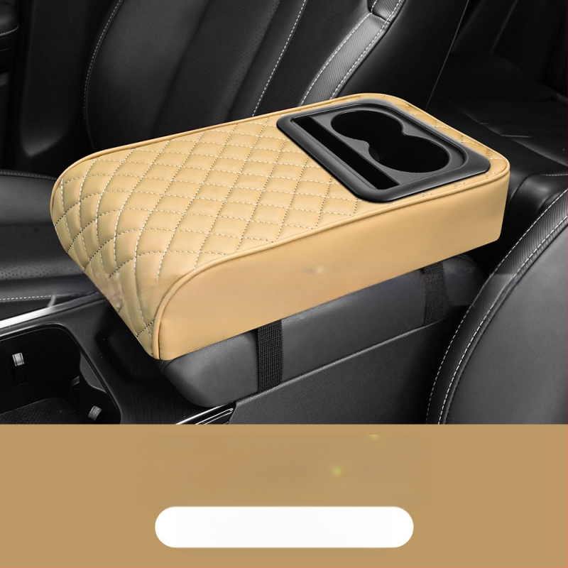 Universal εξάρτημα αυτοκινήτου με κεντρικό αγκώνα, θήκη για ποτήρι και θήκη αποθήκευσης — ABS υλικό; μάρκα Eleven; προσαρμοστικό