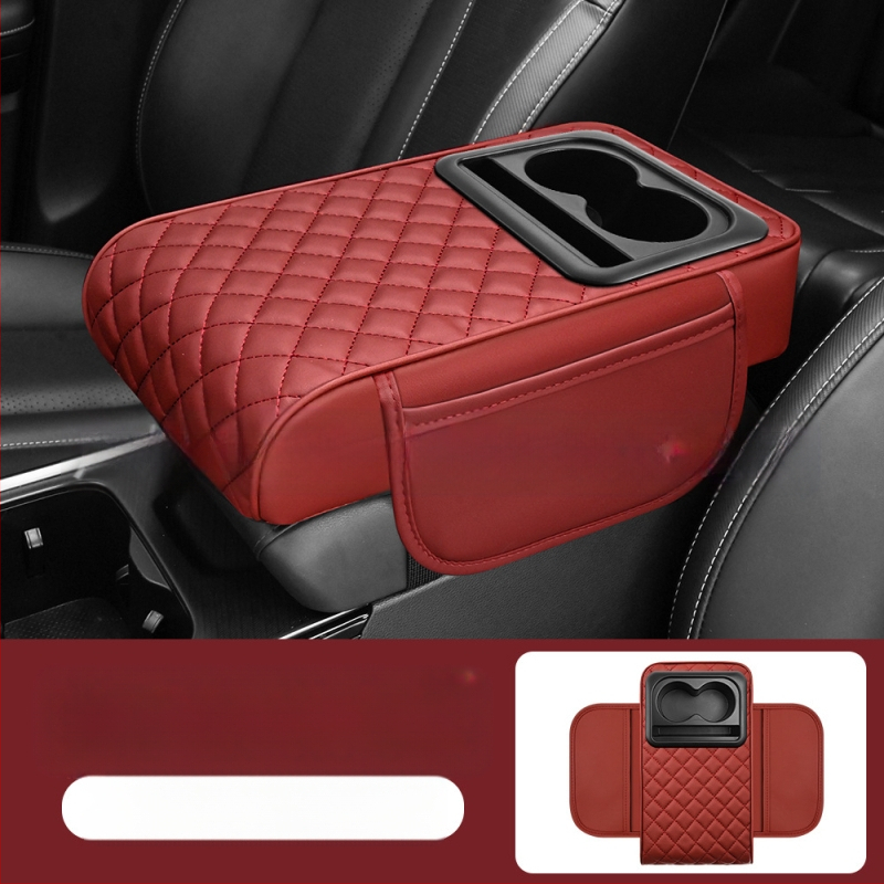 Universal εξάρτημα αυτοκινήτου με κεντρικό αγκώνα, θήκη για ποτήρι και θήκη αποθήκευσης — ABS υλικό; μάρκα Eleven; προσαρμοστικό