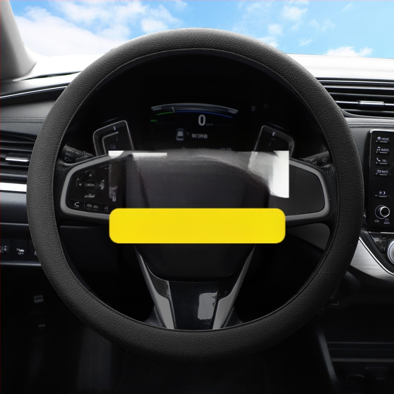 Κάλυμμα τιμονιού σιλικόνης – απορροφά τον ιδρώτα, μη ολισθηρό, κατάλληλο για όλα τα μοντέλα τιμονιού, μαλακό και λεπτό, για όλες τις εποχές