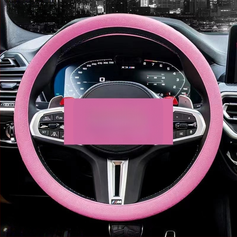 Κάλυμμα τιμονιού σιλικόνης – απορροφά τον ιδρώτα, μη ολισθηρό, κατάλληλο για όλα τα μοντέλα τιμονιού, μαλακό και λεπτό, για όλες τις εποχές