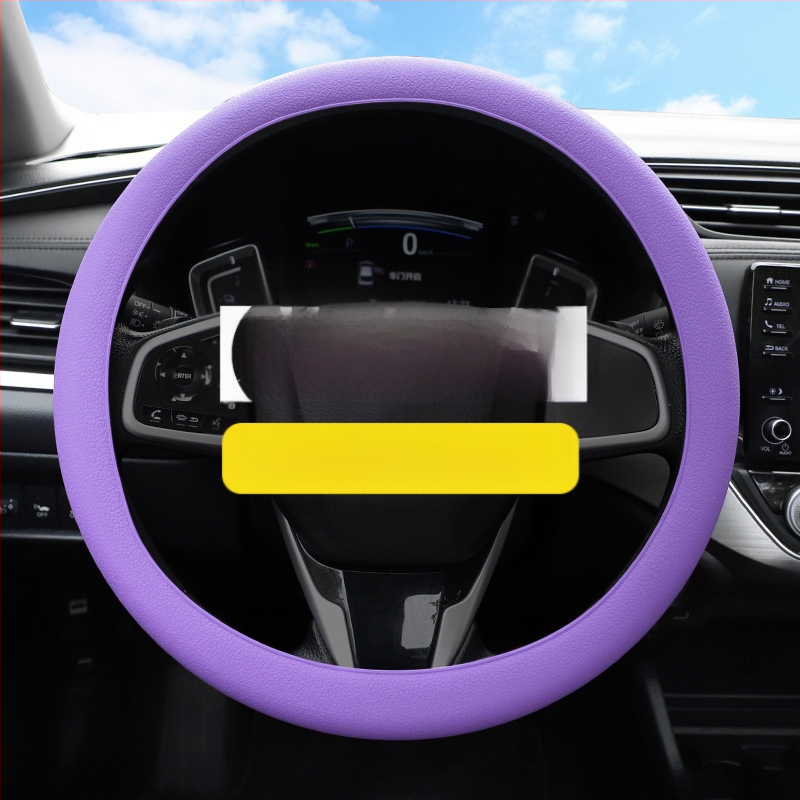 Κάλυμμα τιμονιού σιλικόνης – απορροφά τον ιδρώτα, μη ολισθηρό, κατάλληλο για όλα τα μοντέλα τιμονιού, μαλακό και λεπτό, για όλες τις εποχές