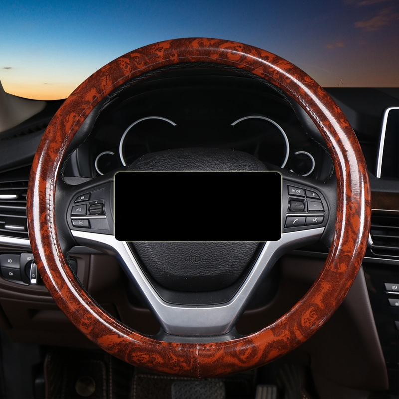 Κάλυμμα τιμονιού από συνθετικό δέρμα, τεσσάρων εποχών καθολική εφαρμογή, στυλ επιχειρηματικό