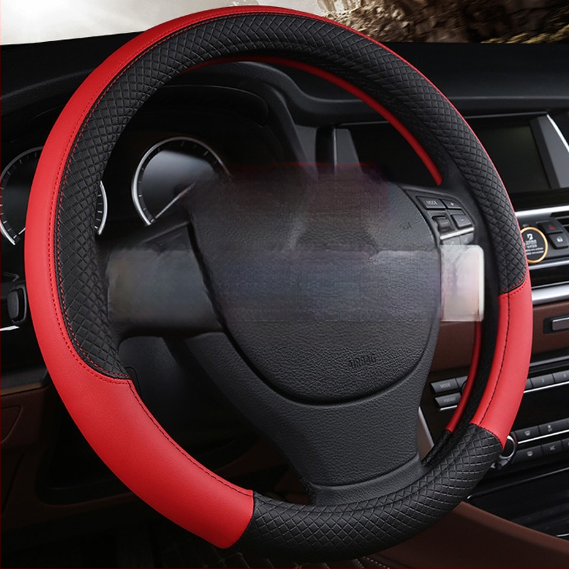 Κάλυμμα τιμονιού - αθλητικό στυλ, τεχνητό δέρμα, καθολική εγκατάσταση, τεσσάρων εποχών, Jingxi